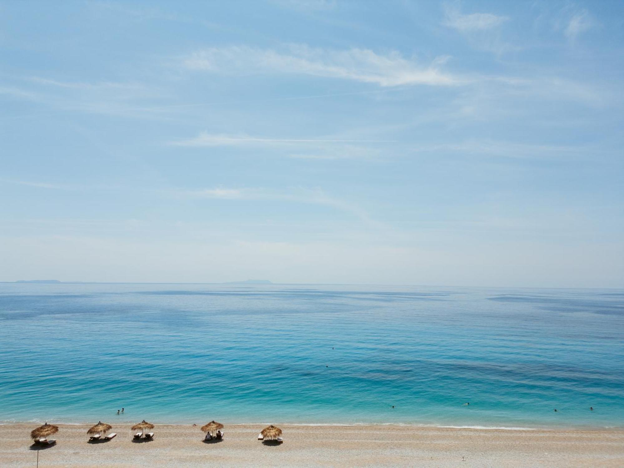 Palladium Beach Hotel- Private Beach Included Dhermi Exterior photo