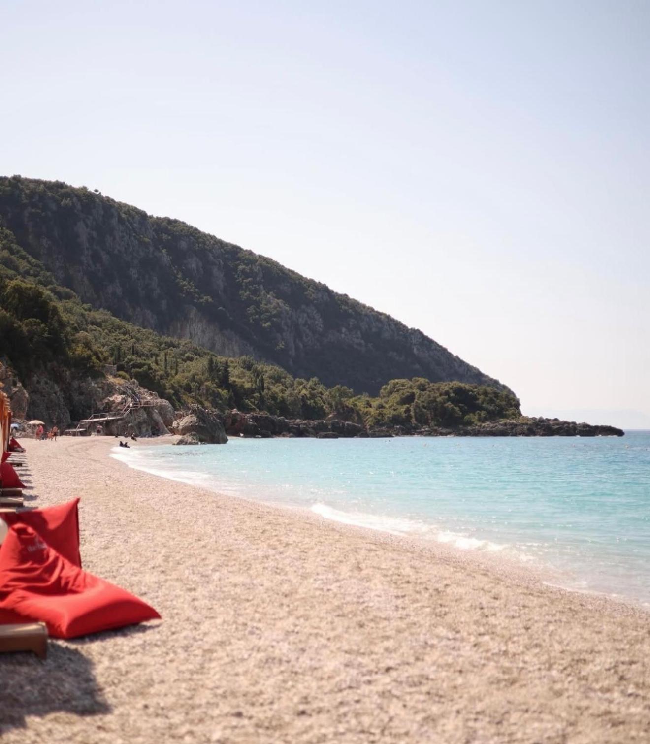 Palladium Beach Hotel- Private Beach Included Dhermi Exterior photo
