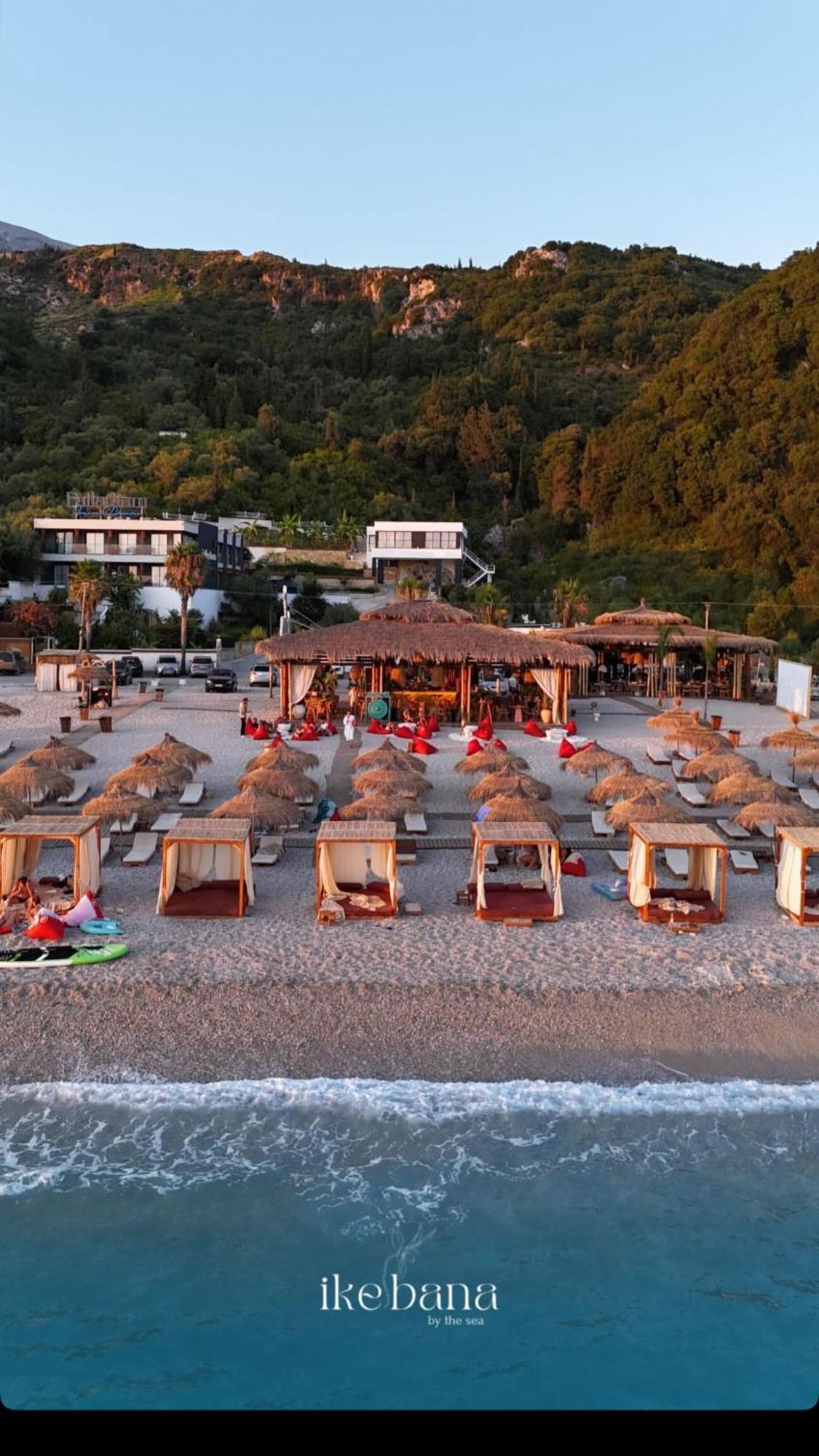 Palladium Beach Hotel- Private Beach Included Dhermi Exterior photo